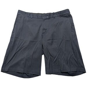 NIKE FLEX DRI-FIT Blue Flat Front Men 36x10 Performance Golf Shorts 833222